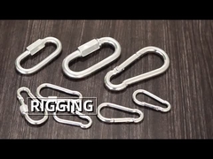 Schwenkbare Augenring-Hängekonnektor mit doppelter Endung Schwenkbare Augen-zu-Augen-Haken 16*16