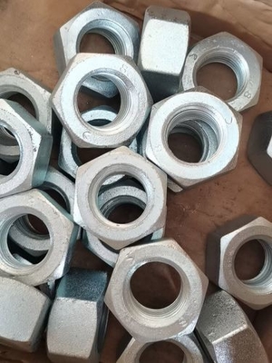 Hex-Nuss 4.8/8.8 Zinkplatten aus Kohlenstoffstahl HDG-Nussfabrik