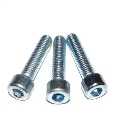 Verbindungselemente Hex-Socket-Schraube Kohlenstoffstahl Weißzink 8.8