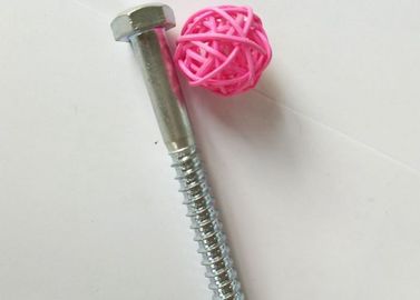 Eisen-materielle Hexen-Kopf-hölzerne halbe Faden-Selbst-Bohrungs-Schrauben mit blauem u. weißem Zink