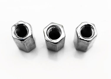 DIN931 Hexen-Kopf-langer Nuss-Kohlenstoffstahl-weißer verzinkter völlig Faden M10 der handelsüblichen Qualität 8,8