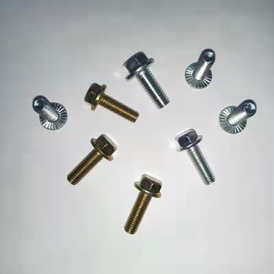 High Standard M10-36 Kohlenstoffstahl Flanschbolz Zinkplattiert Klasse 4.8/8.8/10.9