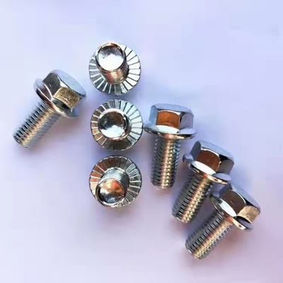 High Standard M10-36 Kohlenstoffstahl Flanschbolz Zinkplattiert Klasse 4.8/8.8/10.9