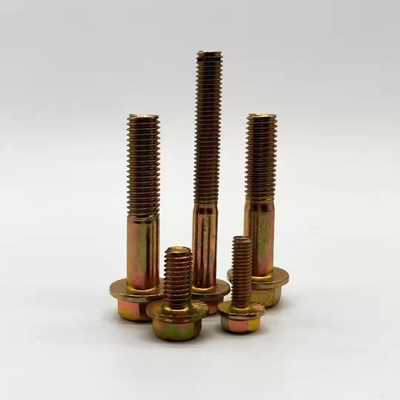 High Standard M10-36 Kohlenstoffstahl Flanschbolz Zinkplattiert Klasse 4.8/8.8/10.9