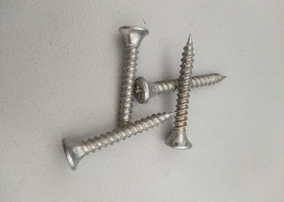 Kohlenstoffstahl Vollschraube Trockene Wand Selbstbohrschrauben Flachkopf Metallschrauben